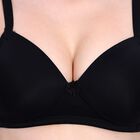 Ladies' Padded Bra, Black, small image number null